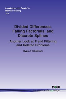 Front cover_Divided Differences, Falling Factorials, and Discrete Splines