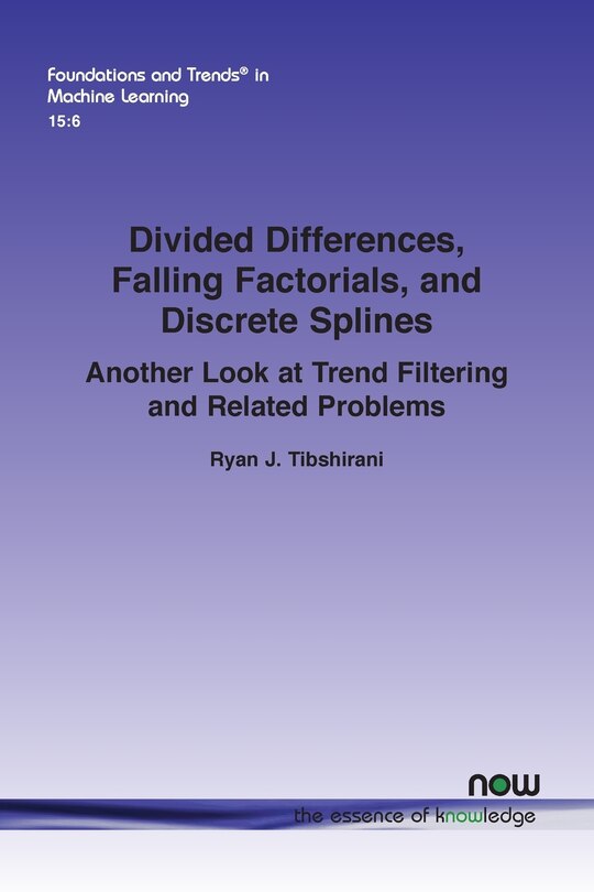Front cover_Divided Differences, Falling Factorials, and Discrete Splines