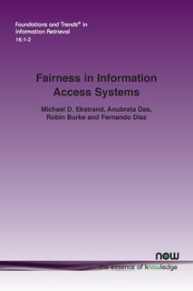 Front cover_Fairness in Information Access Systems