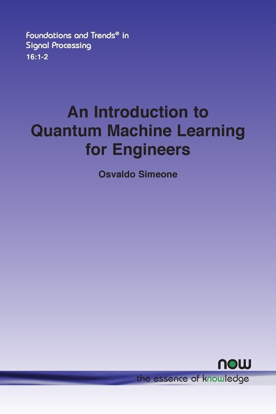 Couverture_An Introduction to Quantum Machine Learning for Engineers