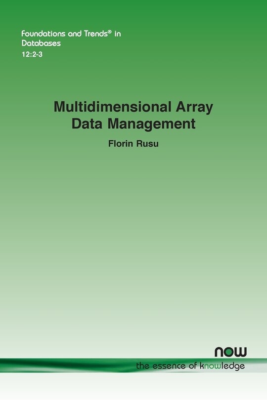 Front cover_Multidimensional Array Data Management