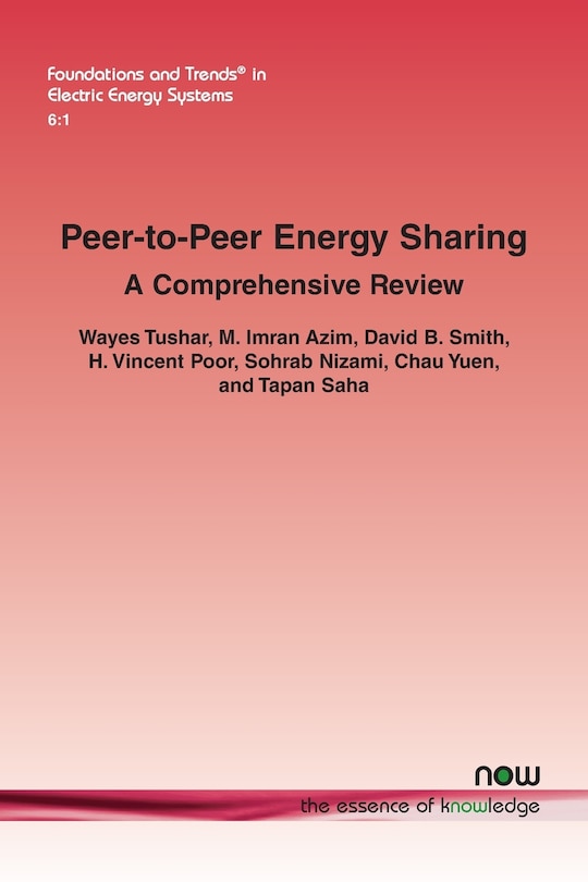 Couverture_Peer-To-Peer Energy Sharing