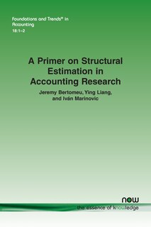 Front cover_A Primer on Structural Estimation in Accounting Research