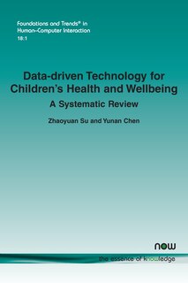 Couverture_Data-Driven Technology for Children's Health and Wellbeing