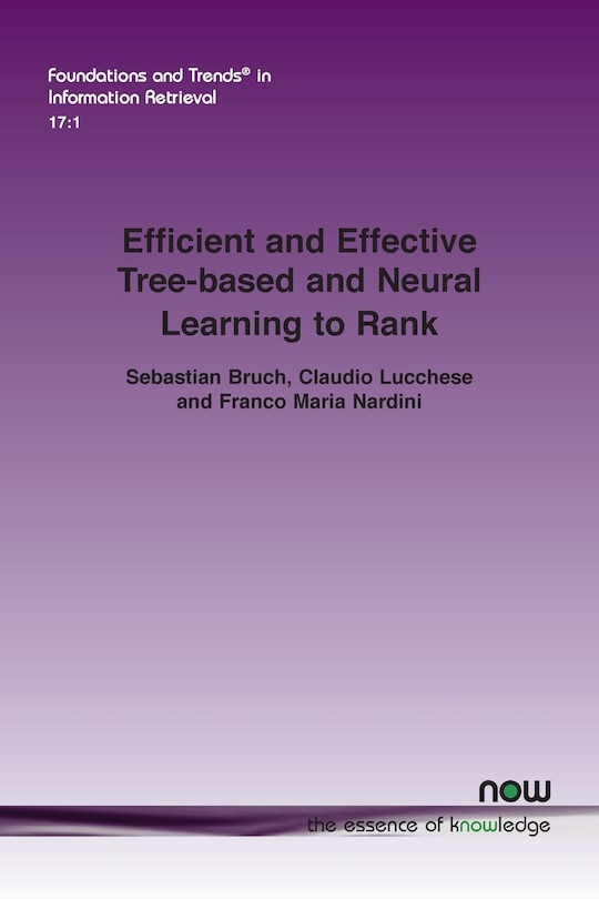 Couverture_Efficient and Effective Tree-Based and Neural Learning to Rank