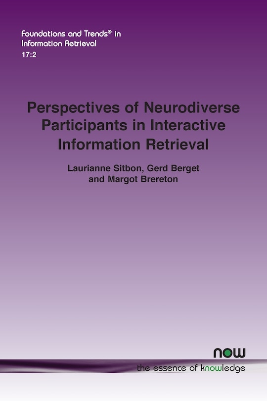 Front cover_Perspectives of Neurodiverse Participants in Interactive Information Retrieval