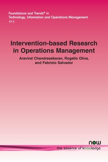 Front cover_Intervention-based Research in Operations Management