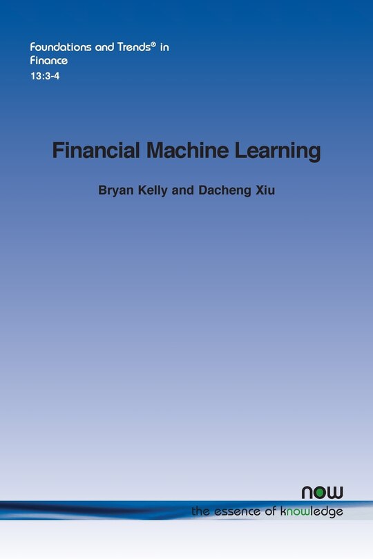 Front cover_Financial Machine Learning