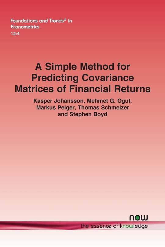 Couverture_A Simple Method for Predicting Covariance Matrices of Financial Returns