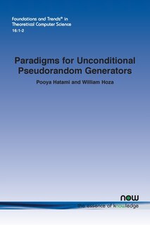 Couverture_Paradigms for Unconditional Pseudorandom Generators