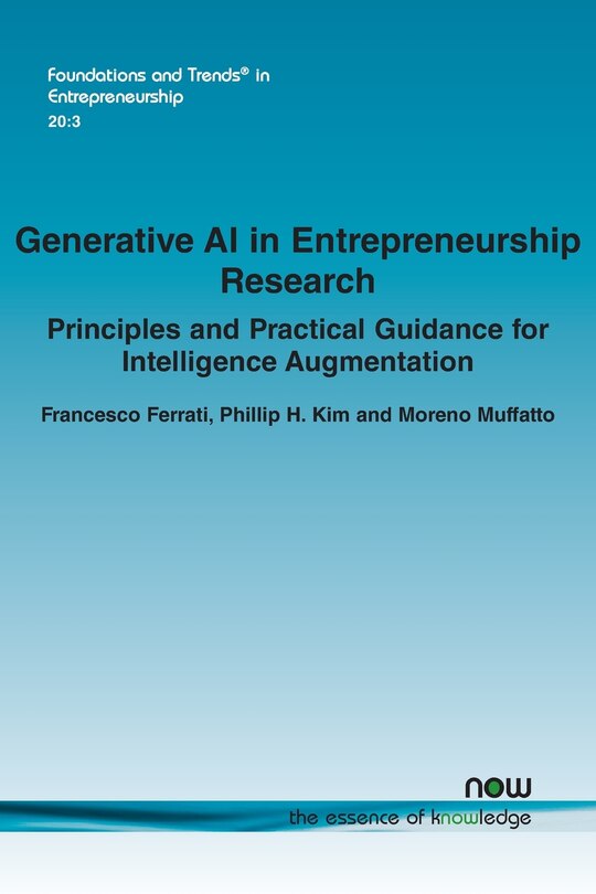 Front cover_Generative AI in Entrepreneurship Research