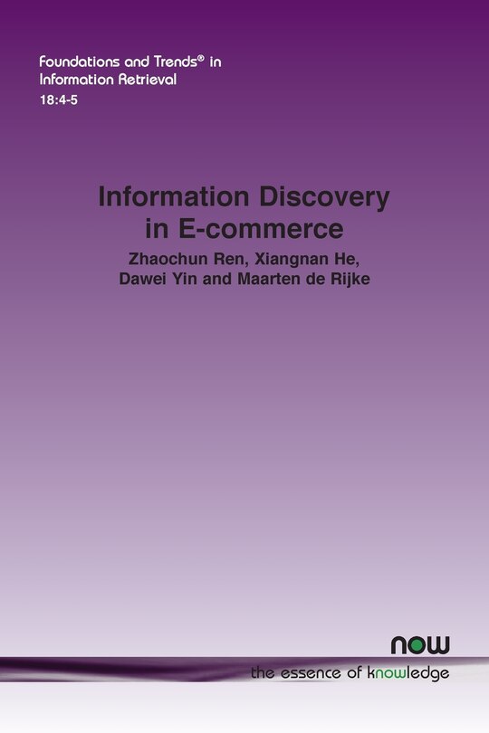 Couverture_Information Discovery in E-Commerce