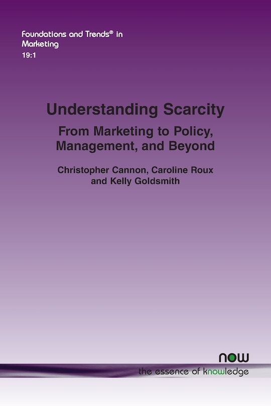 Front cover_Understanding Scarcity