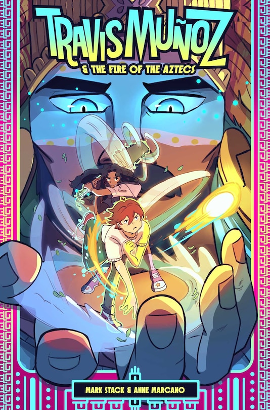Couverture_Travis Muñoz and the Fire of the Aztecs (Book 1)