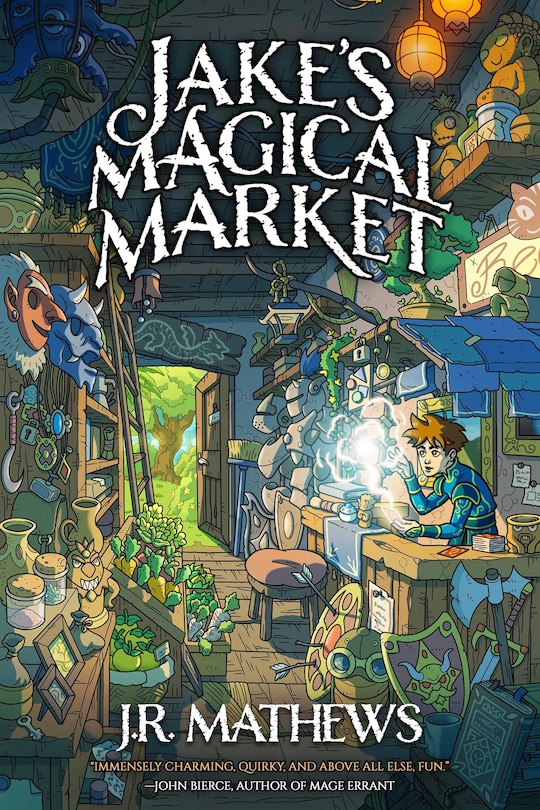 Front cover_Jake's Magical Market, Book 1