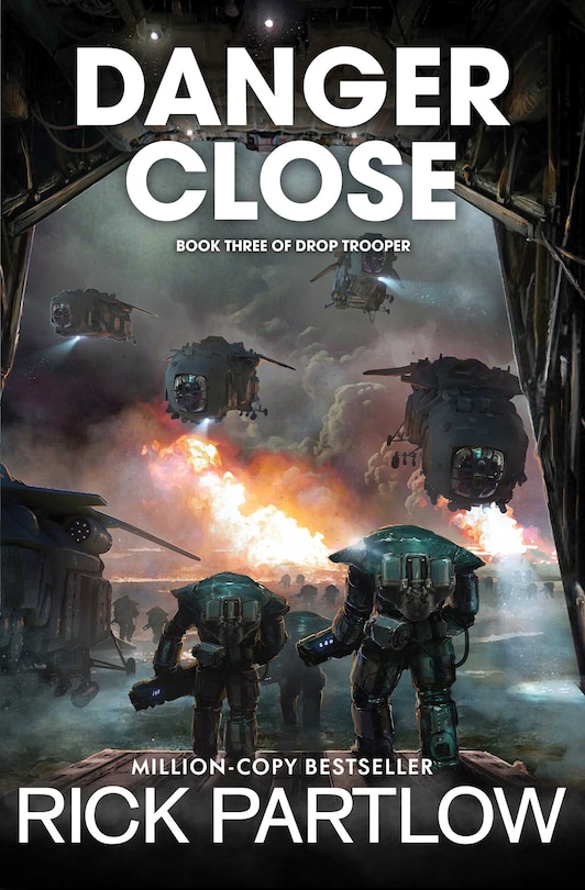 Couverture_Danger Close (Drop Trooper, Book 3)