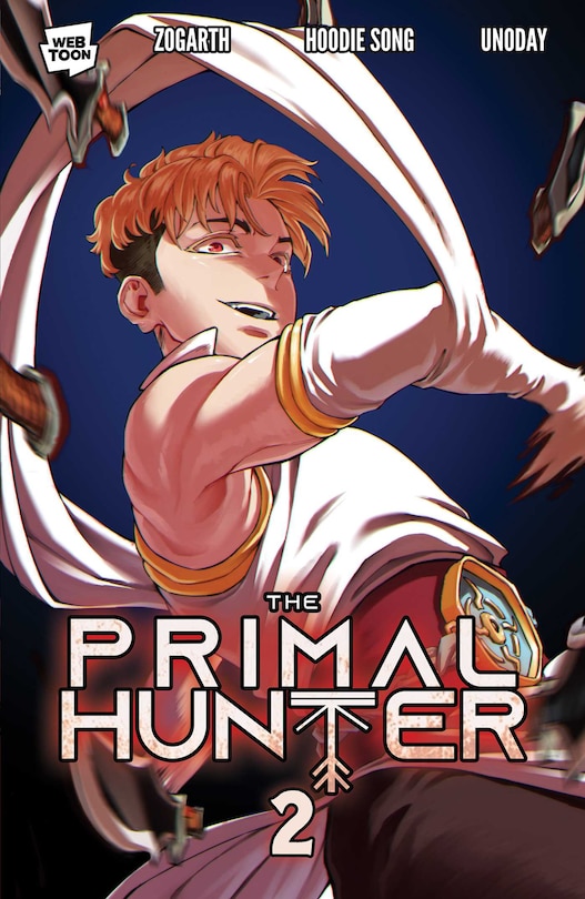 Front cover_The Primal Hunter, Vol. 2 (WEBTOON Graphic Novel)
