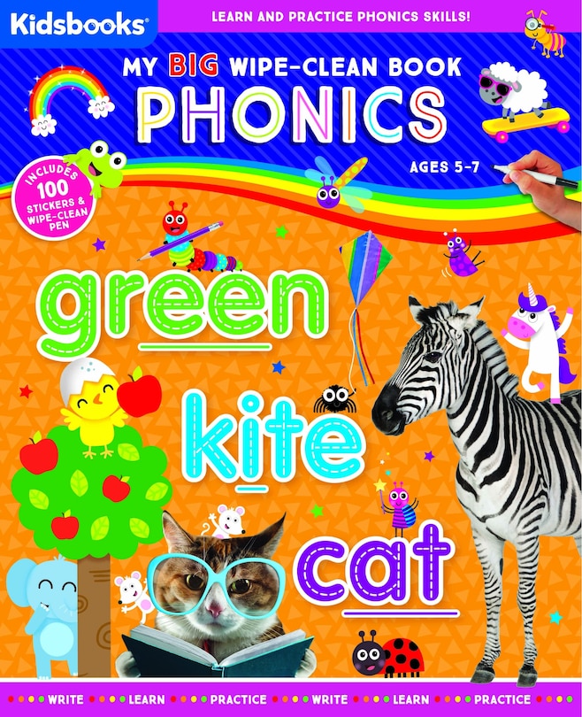 Front cover_My Big Wipe-Clean Book: Phonics