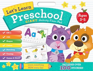 Front cover_Let's Learn Giant Activity Floor Pad: Preschool