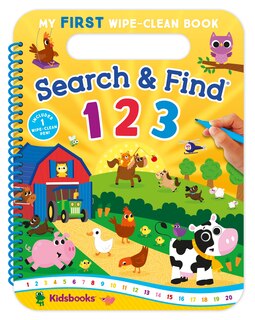 Couverture_My First Wipe-Clean Book: Search & Find 123