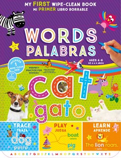 Front cover_My First Wipe-Clean Book: Words (Bilingual)