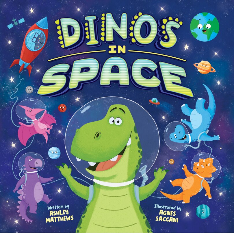 Front cover_Dinos in Space (Board Book)