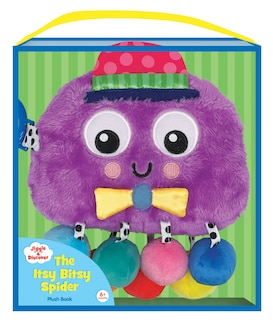 Front cover_Jiggle & Discover: The Itsy Bitsy Spider (Plush Book)