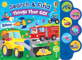 Couverture_Search & Find: Things That Go (6-Button Sound Book)