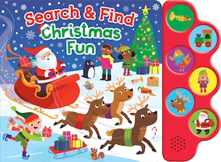 Couverture_Search & Find Christmas Fun (6-Button Sound Book)