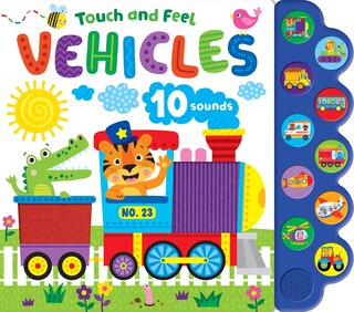 Front cover_Touch & Feel Vehicles (10-Button Sound Book)
