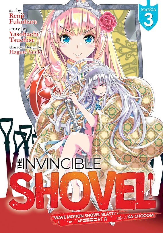 Front cover_The Invincible Shovel (manga) Vol. 3