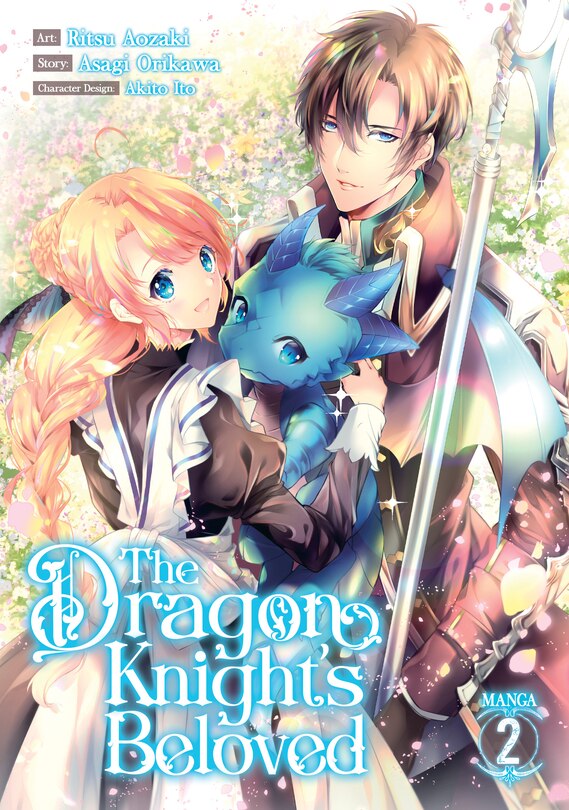 Front cover_The Dragon Knight's Beloved (manga) Vol. 2