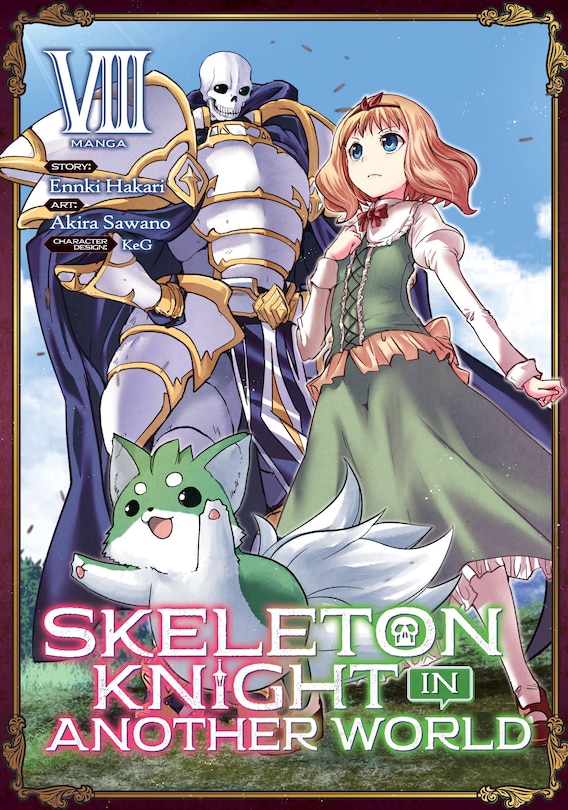 Front cover_Skeleton Knight In Another World (manga) Vol. 8