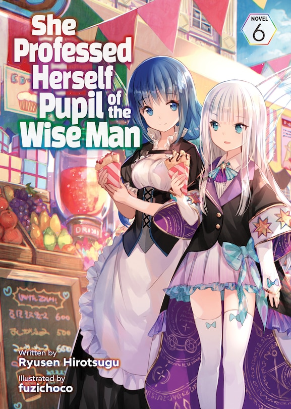 Front cover_She Professed Herself Pupil Of The Wise Man (light Novel) Vol. 6