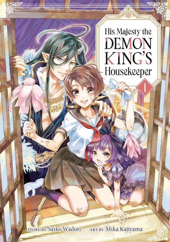 Couverture_His Majesty The Demon King's Housekeeper Vol. 1