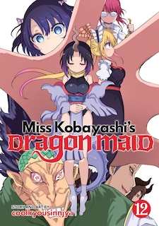 Front cover_Miss Kobayashi's Dragon Maid Vol. 12