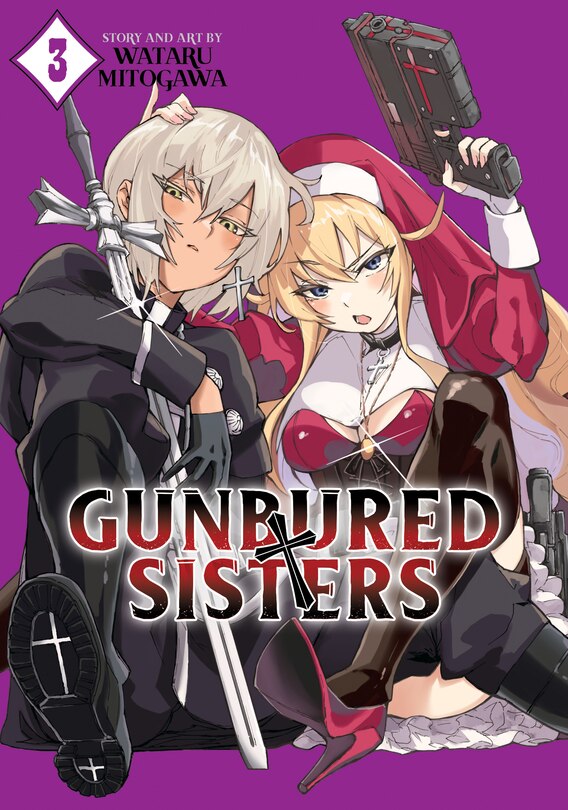 Couverture_Gunbured × Sisters Vol. 3