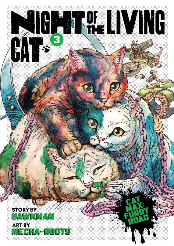 Front cover_Night of the Living Cat Vol. 3