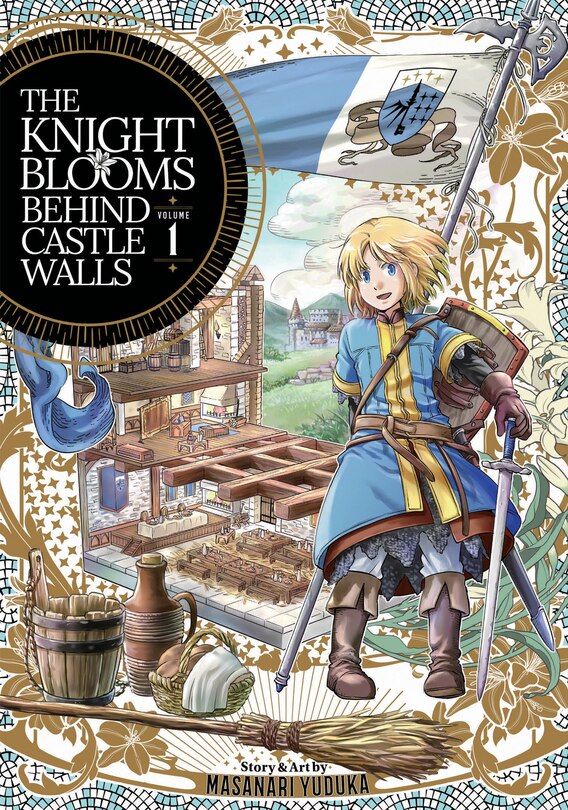 Couverture_The Knight Blooms Behind Castle Walls Vol. 1