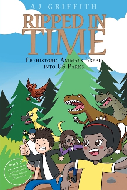 Couverture_Ripped in Time Prehistoric Animals Break into US Parks Book 2