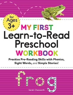 Front cover_My First Learn-to-read Preschool Workbook
