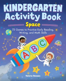 Front cover_Kindergarten Activity Book: Space