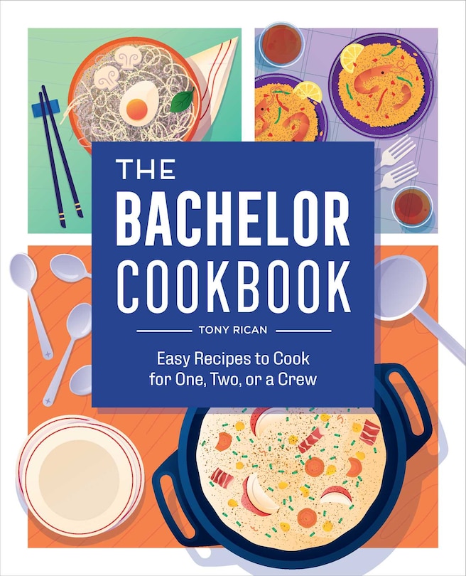 Front cover_The Bachelor Cookbook