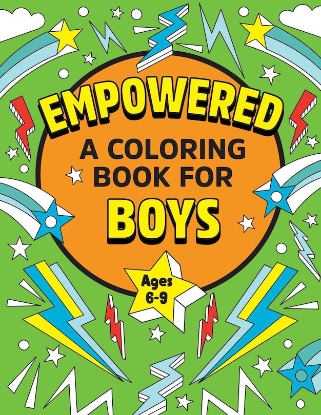 Front cover_Empowered: A Coloring Book for Boys