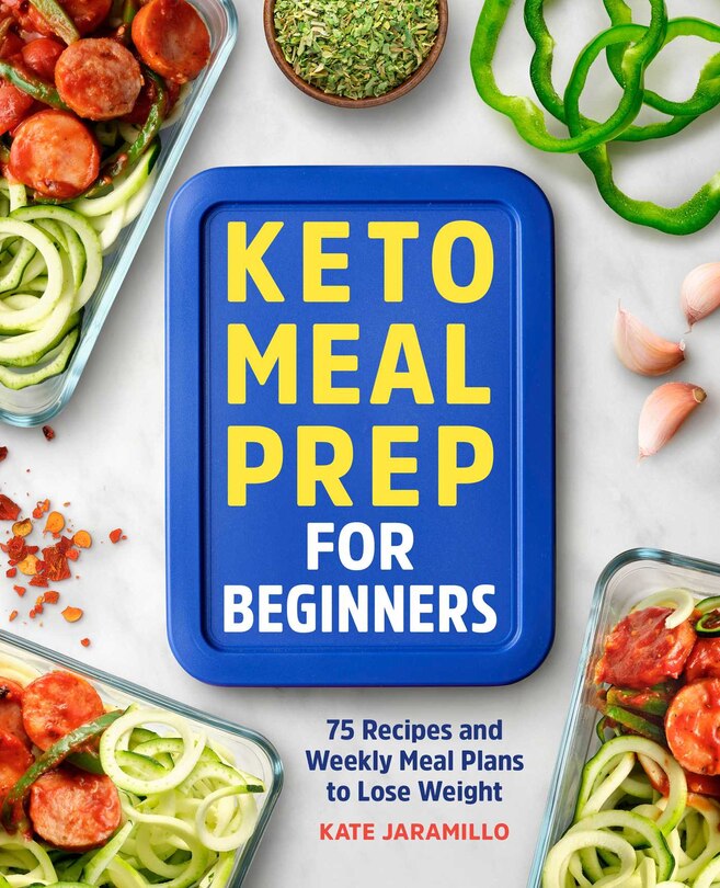 Front cover_Keto Meal Prep for Beginners