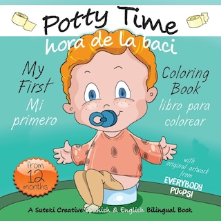 Couverture_My First Potty Time Coloring Book / Mi primero hora de la baci libro para colorear