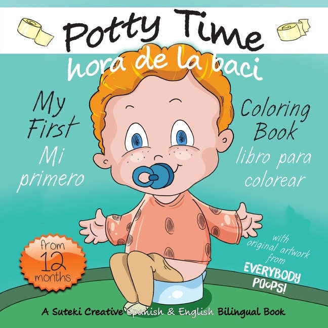 Couverture_My First Potty Time Coloring Book / Mi primero hora de la baci libro para colorear