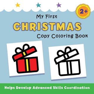 Front cover_My First Christmas Copy Coloring Book