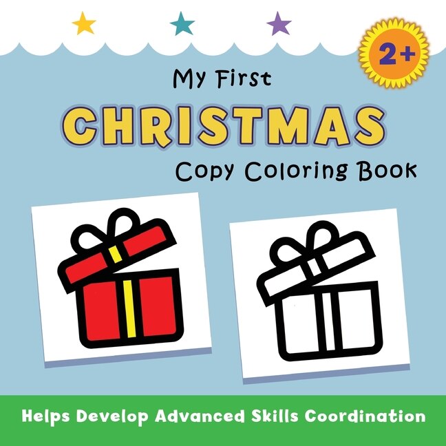 Front cover_My First Christmas Copy Coloring Book
