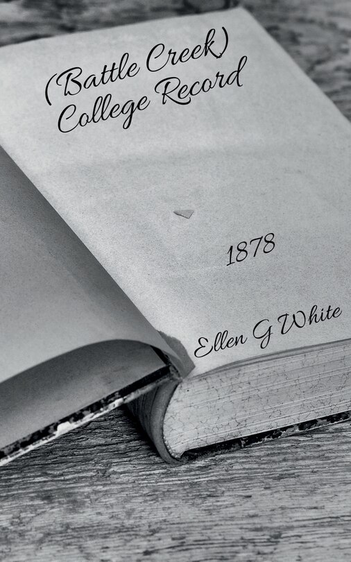 Front cover_(Battle Creek) College Record (1878)